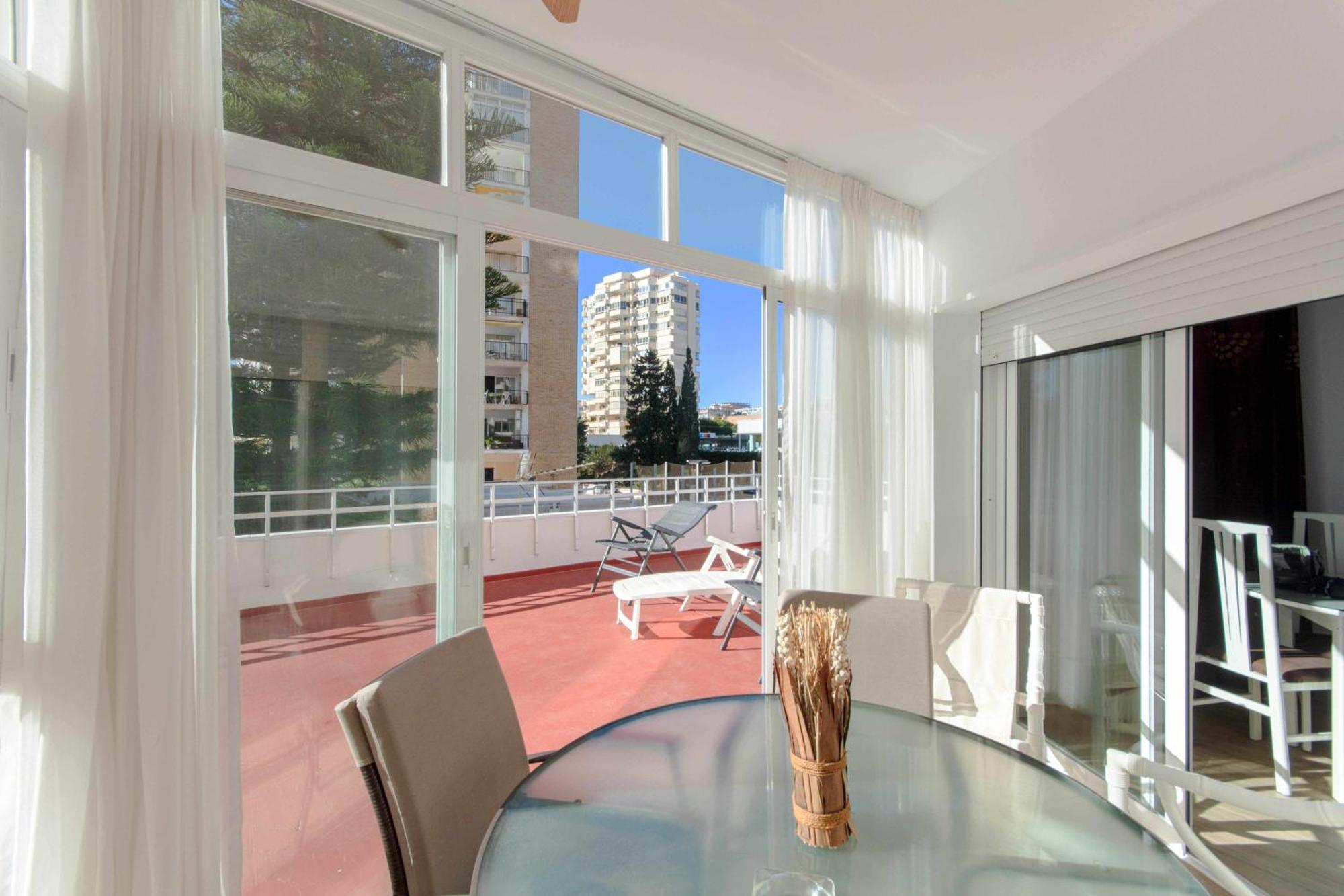 Ferienwohnung Ronda 3 Con Enorme Terraza Soleada Fuengirola Exterior foto